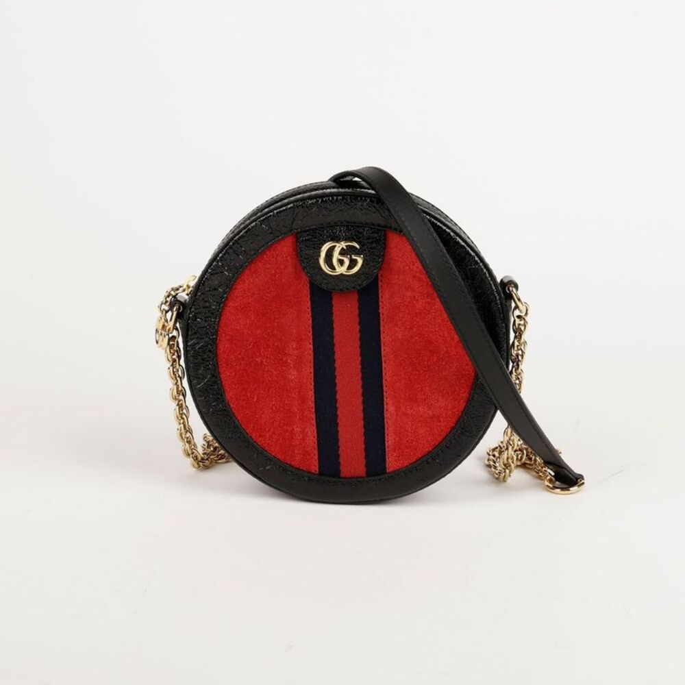 Ophidia Mini Gg Round Shoulder And Crossbody Bag - Picture 2 of 8